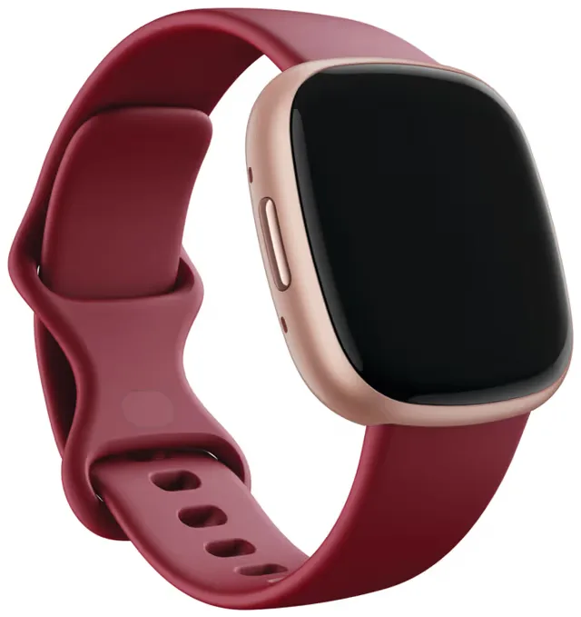 Fitbit Versa 4 FB523RGRD smartklocka, röd