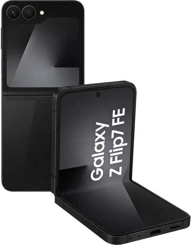 Samsung Galaxy Z Flip7 FE 17 cm (6.7") Dual SIM Android 16.0 5G USB Type-C 8 GB 128 GB 4000 mAh Sort