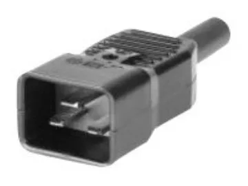 MicroConnect C20PLUG Adapterkontakt Svart 1 st