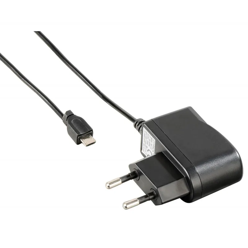 Hama Laddare 220V MicroUSB 1A Svart