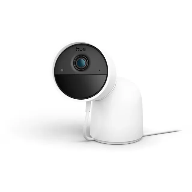 Philips Hue Secure 2K skrivbordssäkerhetskamera (vit)
