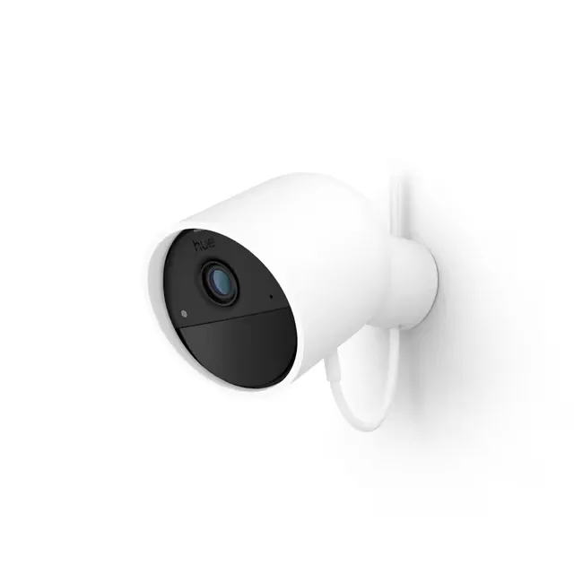 Philips Hue Secure 2K kabelansluten säkerhetskamera (vit)