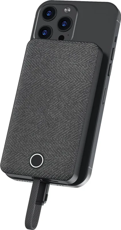 Sandstrøm 10000mAh trådlös powerbank