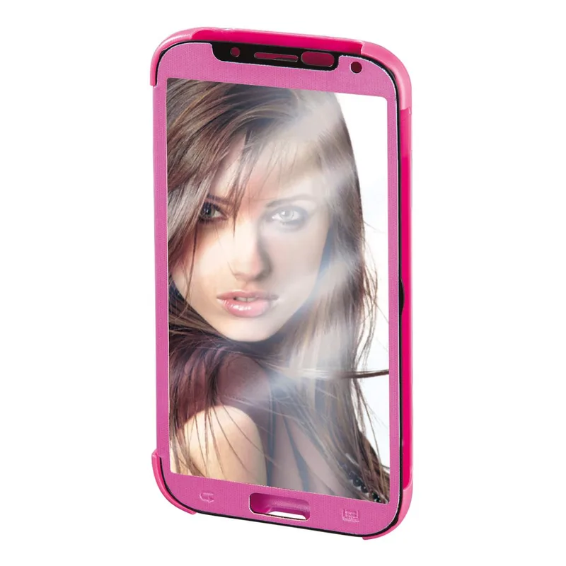 Hama Mobilfodral Spegel Rosa