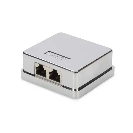 Digitus DN-93713 nätverksuttag RJ-45 silver