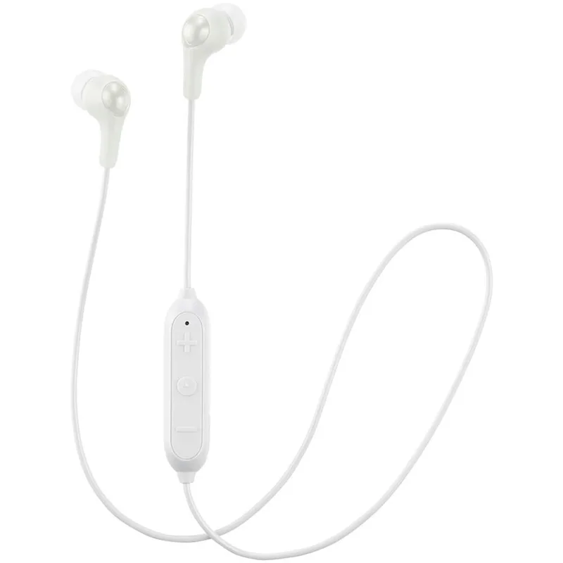 JVC FX9BT Gumy in-ear trådlösa hörlurar med mikrofon vit