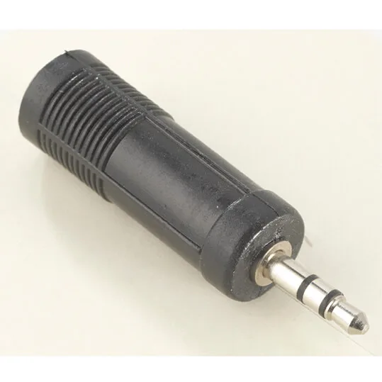 Hama adapter 6,3mm-3,5mm hona-hane, svart