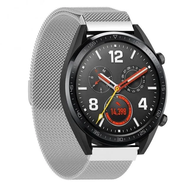 Milanese RSF stål Huawei Watch GT/Magic/TicWatch Pro