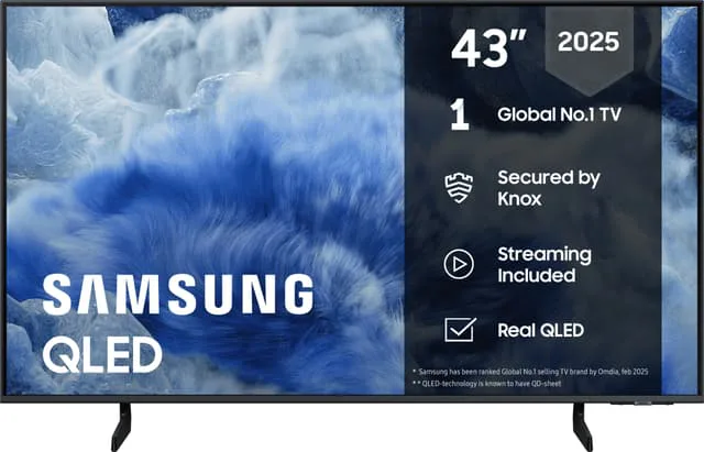 Samsung 43" Q8F 4K QLED Smart TV