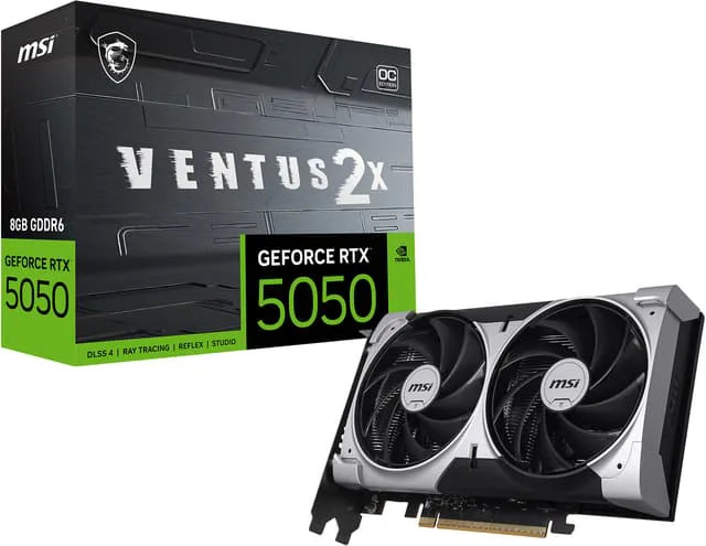 MSI GeForce RTX 5050 8G VENTUS 2X