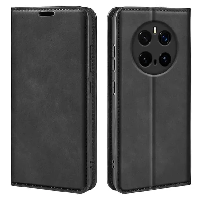 MTK För Honor Magic7 Pro 5G Fodral Skinnkänsla Plånboksfodral