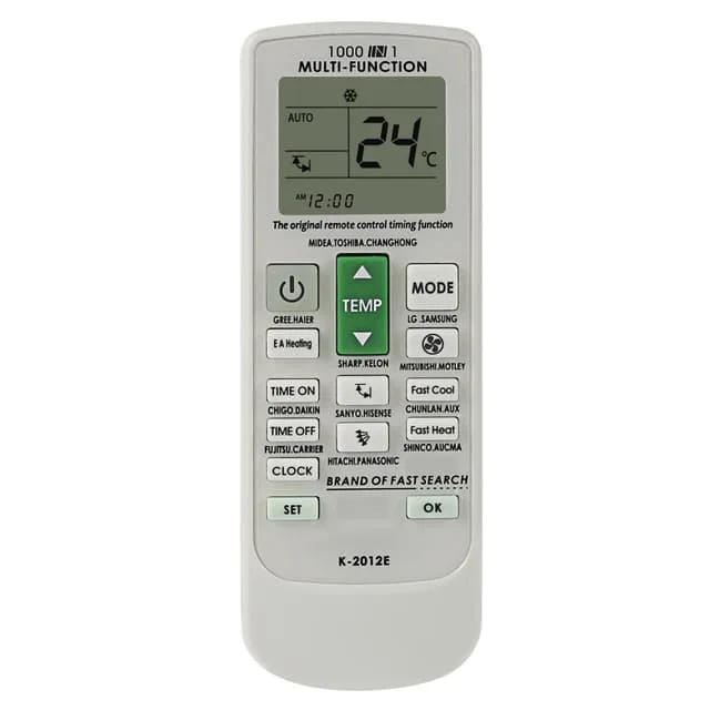Fjärrkontroll CHUNGHOP K-2012E Universal Ersättning luftkonditionering AC