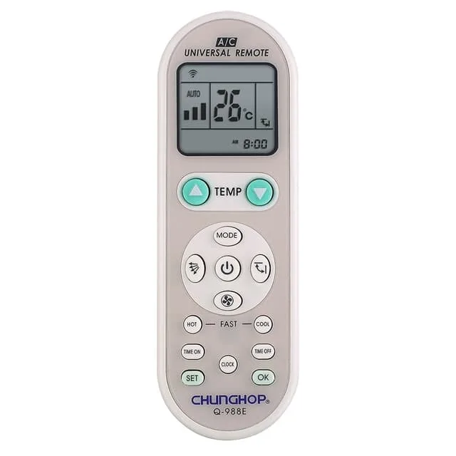 MTK Fjärrkontroll CHUNGHOP Q-988E Universal Ersättning luftkonditionering