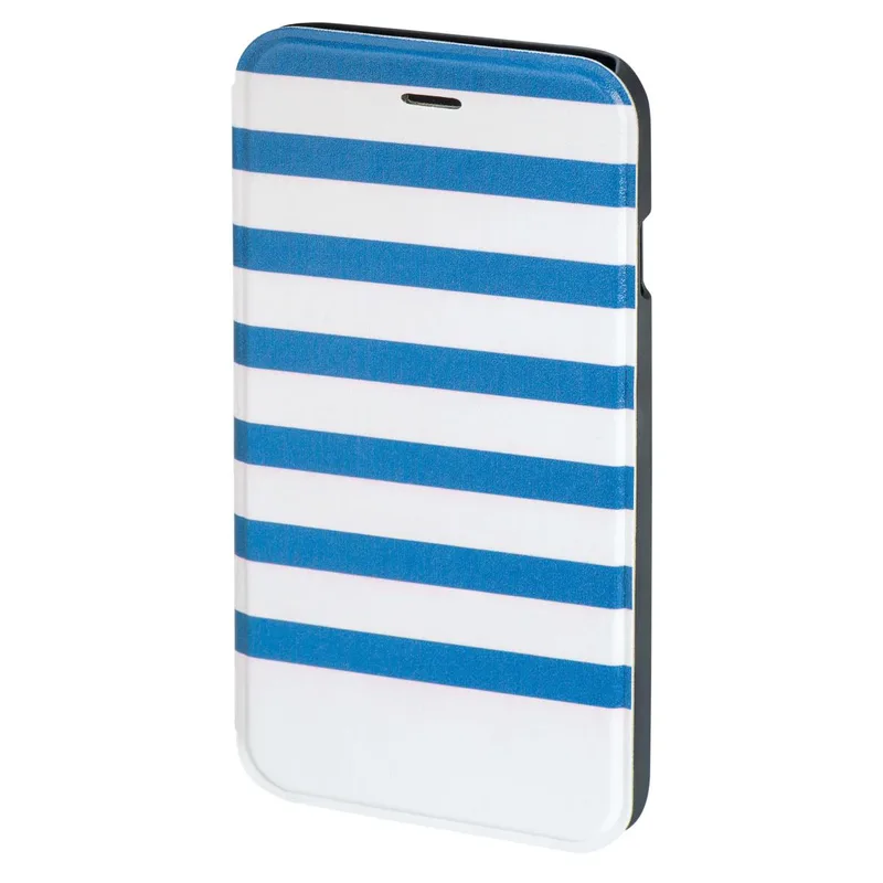 Hama Mobilfodral Stripe Blå/Vit