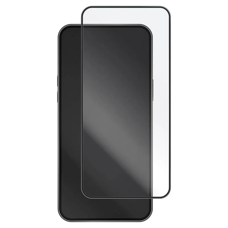 GEAR Glass Prot. Curved Black Frame 3D PLATINUM iPhone 16 Pro Max/17 Pro Max