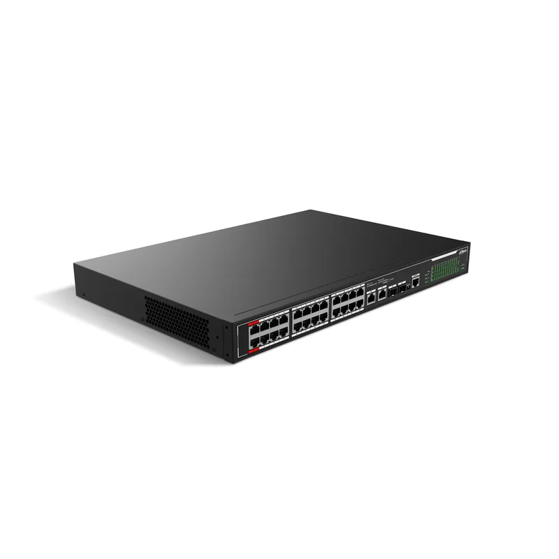 Dahua SF4026P-C 24-port 100 Mbps + 2-port Gigabit Hanterad PoE Switch