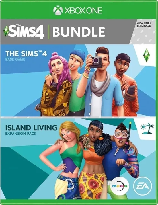 The Sims 4 and Island Living Bundle (Import) (XONE)