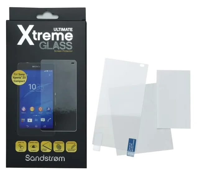 Sandstrøm Ultimate Xtreme Skärmskydd till Z5 Compakt
