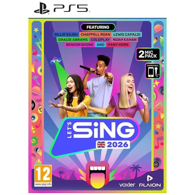 Let's Sing 2026 - 2 Mikrofonpaket