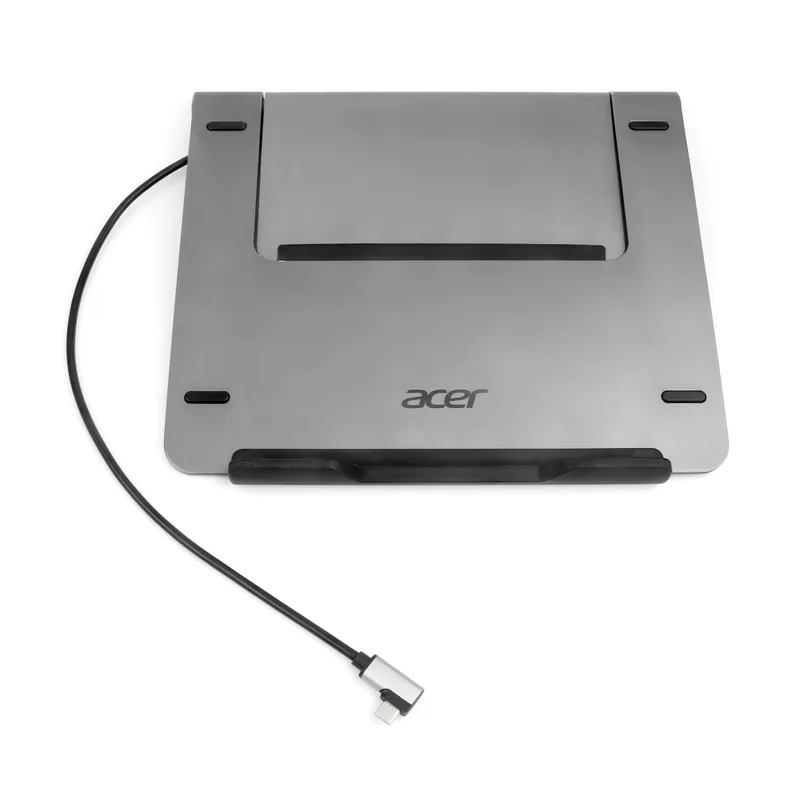Acer 5-In-1 - Dockningsstation + ställ för bärbar dator - USB-C - HDMI - för Aspire Go 14; 15; Chromebook Plus Spin 514; Chromebook Tab 311; TravelMate P2 16; X4 14 AI