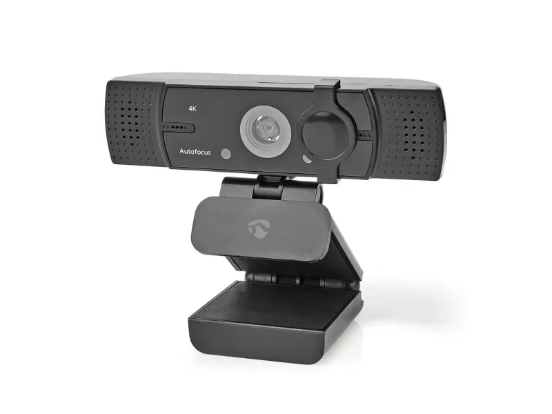 Nedis webbkamera Full HD/4K, inbyggd mikrofon
