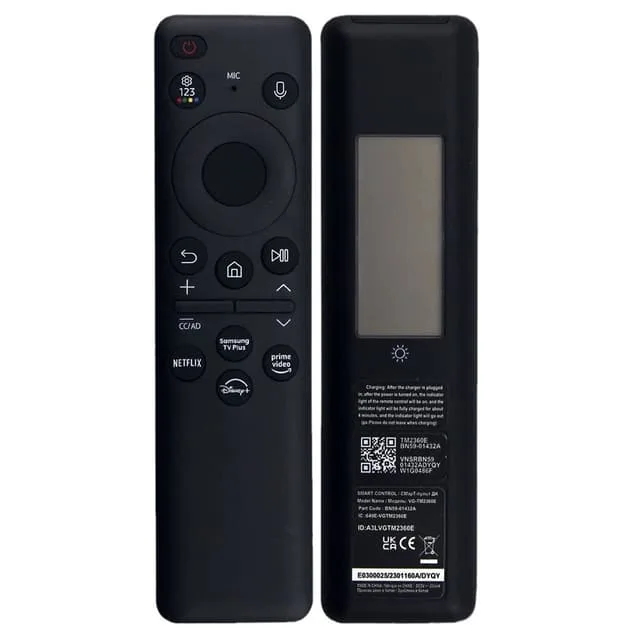 MTK TV-fjärrkontroll Ersättning för Samsung BN59-01432A