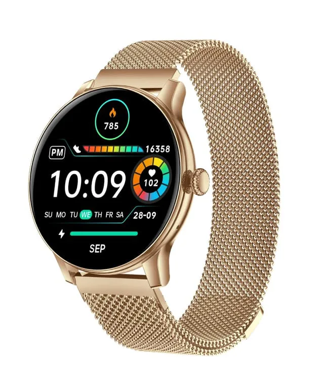 INF MULTIFUNKTIONELL Smartwatch med Bluetooth-samtal och Hälsomätning