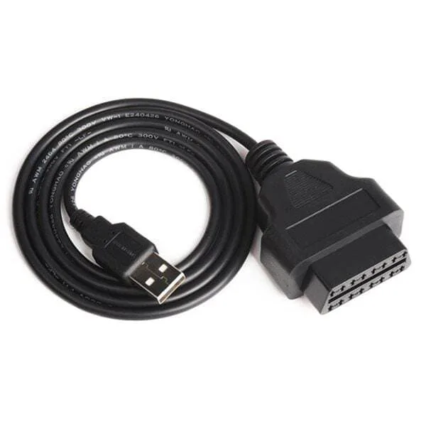 24 OBD2 hona till USB-kabel