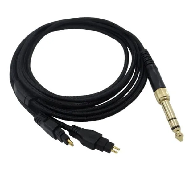 Ljudkabel till Sennheiser HD580 / HD600 / HD650 / HD660S – 2 meter