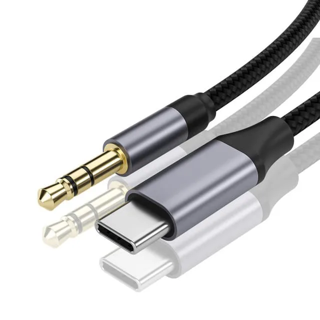 INF Ljudkabel: Type-C till 3,5 mm Aux-sladd