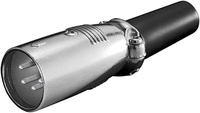 Goobay - Ljudkontakt - 4 stift XLR-kontakt