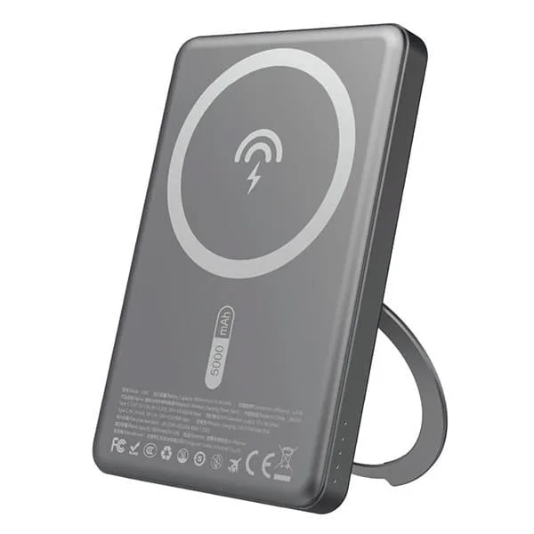 Dudao powerbank 5000mAh med MagSafe & 20W PD  med ställ