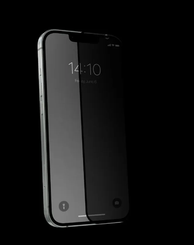 iDeal of Sweden IDEAL Full Coverage Privacy skärmskydd för iPhone 13 / 13 Pro / 14 / 16e