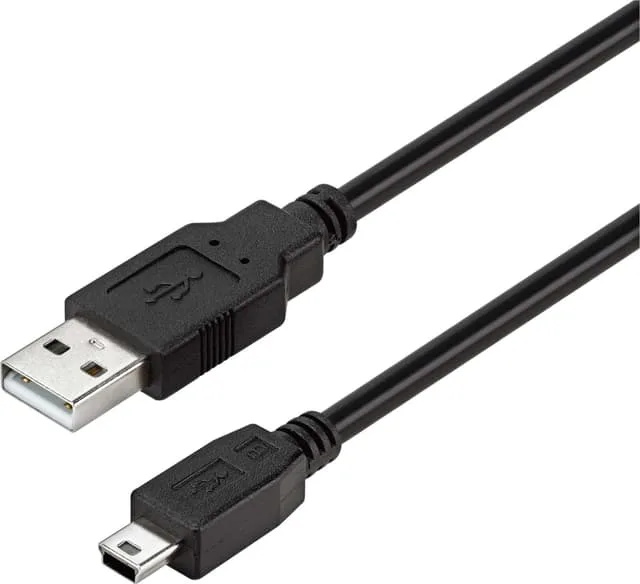 Logik USB-A till mini USB-kabel