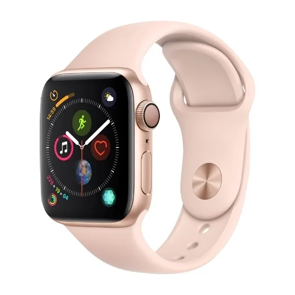 Apple WATCH SERIES 4 GPS 40MM ALUMINIUMBOETT I GULD