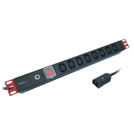 Techly I-CASE STRIP-8C strømforsyningsenhed