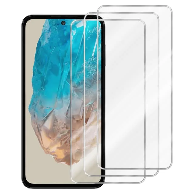 Cadorabo Samsung Galaxy M35 3x Skyddsglas Skyddsfilm