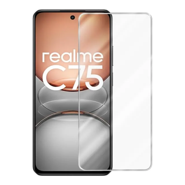 Cadorabo Realme C75 Skyddsglas Skyddsfilm Skärmskydd