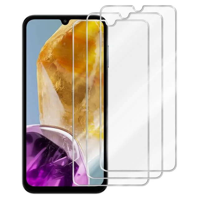 Cadorabo Samsung Galaxy M15 3x Skyddsglas Skyddsfilm