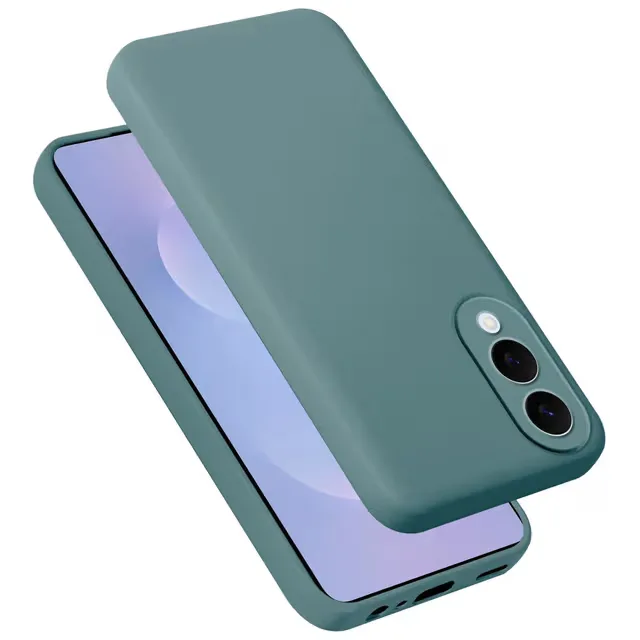 Samsung Galaxy S25 Edge Skal Fodral Case Cover (grön)