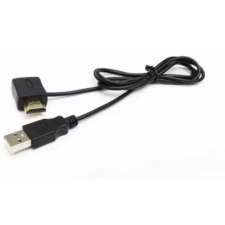 VivoLink HDMI-injektor med DC-ström, 1 m, svart