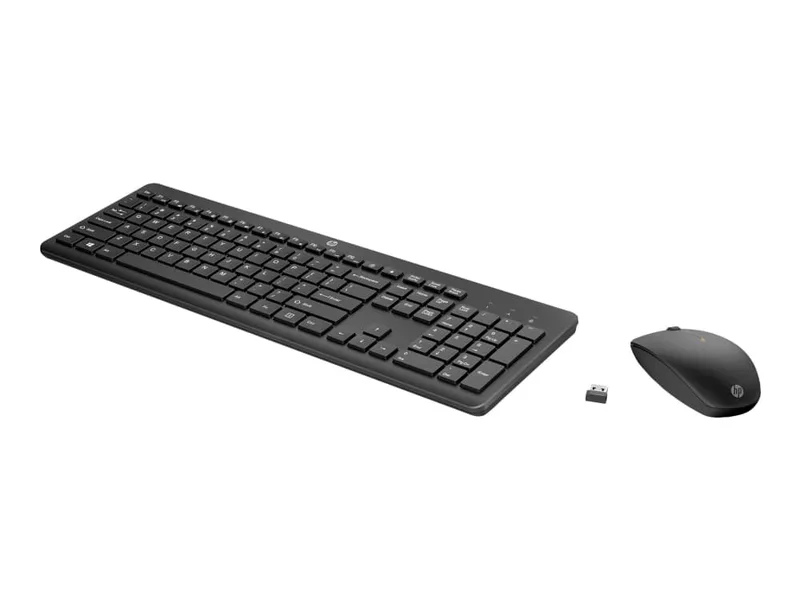 HP 235 - Sats med tangentbord och mus - trådlös - QWERTY - engelska - för EliteBook x360; ProBook 630 G8, 640 G8, 650 G8; ZBook Firefly 15 G8