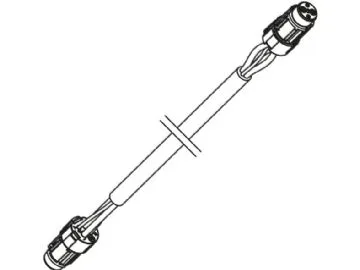 Bosch Battery battery cable, 400 mm (BCH3910_400)