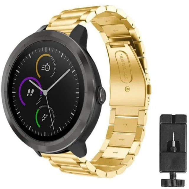 Armband rostfritt stål Garmin VivoActive 3