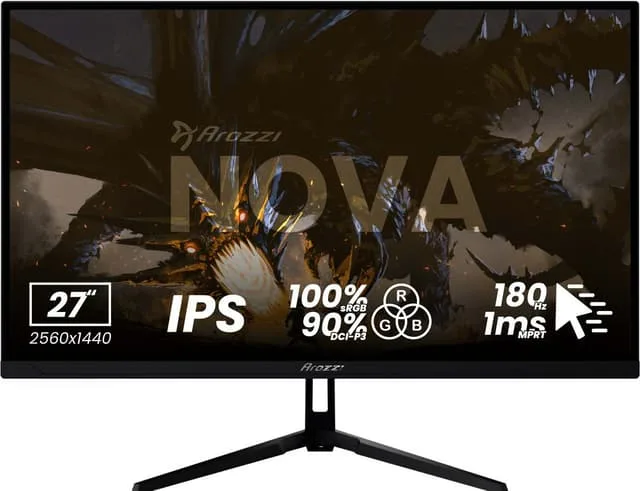 Arozzi Nova 27" IPS 180Hz