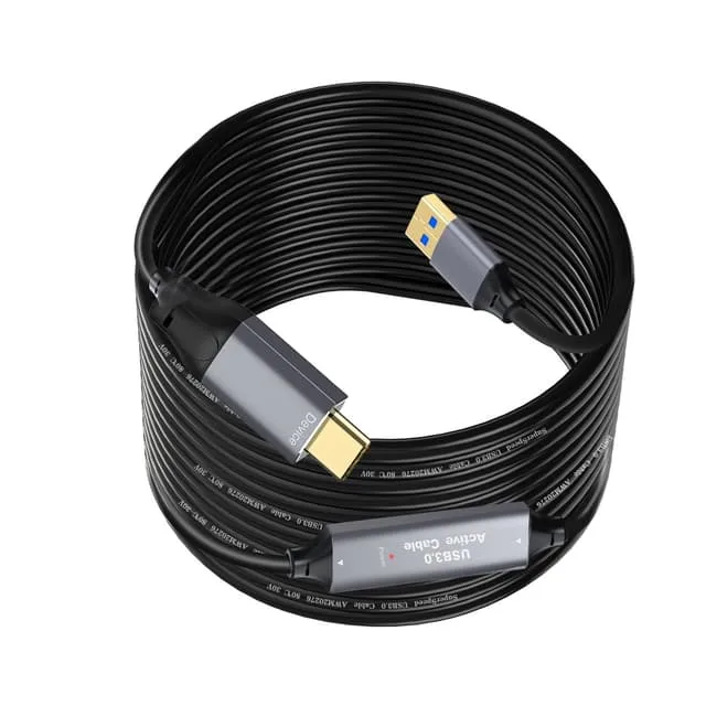 NÖRDIC 10m Aktiv USB 3.0 A till C Kabel