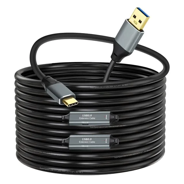 NÖRDIC 15m Aktiv USB 3.0 A till C Kabel