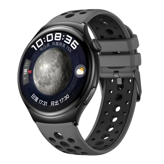 Huawei Silikonarmband Sportstil Mjuk Komfortabel Passform S/M Storlek
