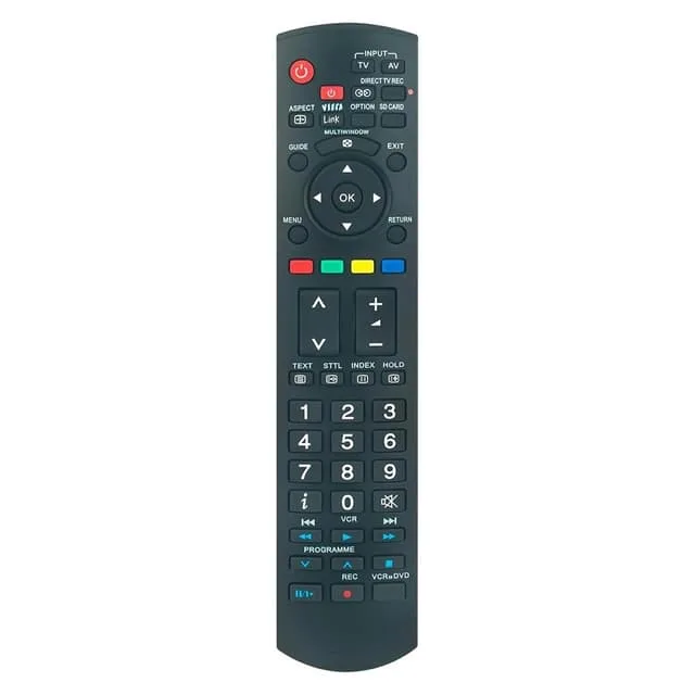 MTK Fjärrkontroll Ersättning för Panasonic N2QAYB000114