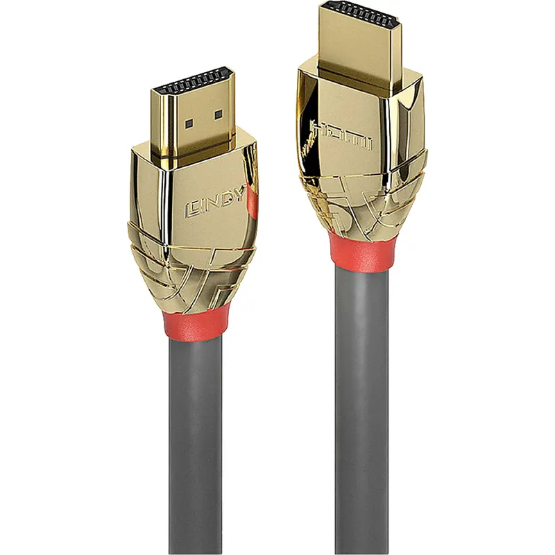 Lindy 37602 HDMI-kabel 2 m HDMI Type A (Standard) Grå